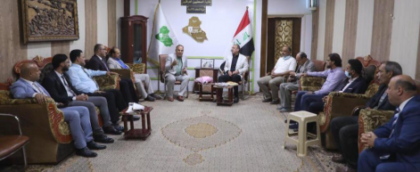 محافظ النجف يقدم التهاني للأسرة الصحفية .. ويؤكد ت