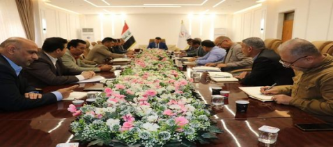 الشركة العامة لانتاج كهرباء الجنوب تناقش خطة صيف ا