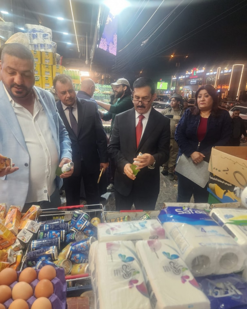 جهاز المركزي: ينفذ جولات مراقبة ميدانية  في اسواق 