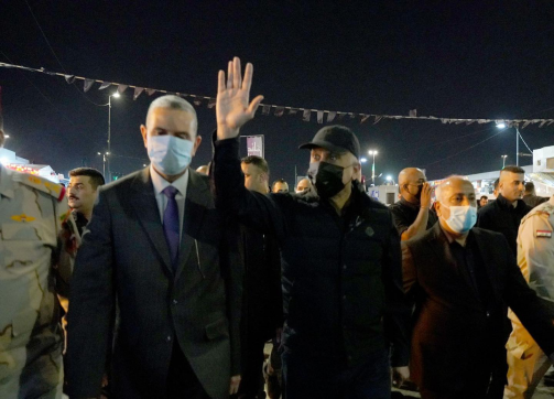  الكاظمي من كربلاء : اتشرف بان أكون بأرض الشهادة و