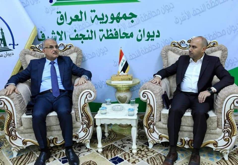 سلطة الطيران المدني تستلم إدارة مطار النجف الأشرف 