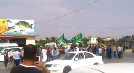 بعد اقتحام حاجز ....الالاف في السليمانية يشاركون ب