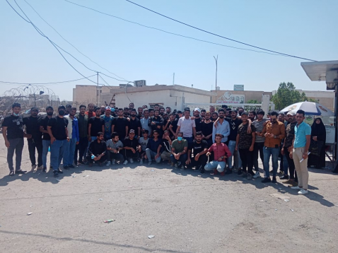 الإجراء اليوميون في دائرة تقاعد البصرة يطالبون بتح