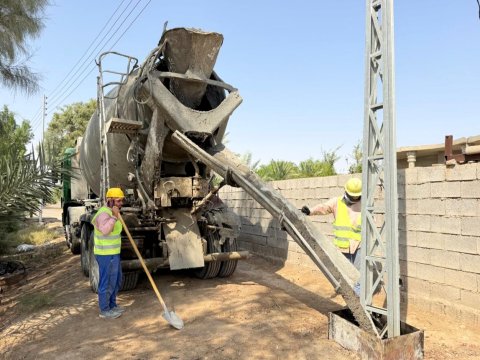 توزيع كهرباء ميسان ينجز مشروع تأهيل شبكة قرى الجان