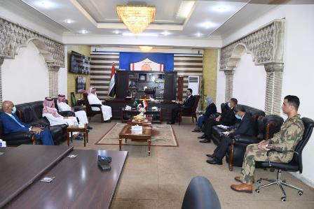  رئيس هيئة المنافذ الحدودية يبحث مع السفير السعودي