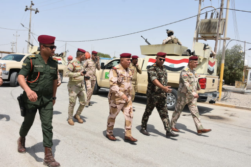 عمليات البصرة تنفذ حملة تفتيش في مناطق شمالي المحا