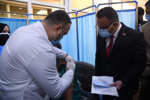 وزير الصحة يعلن بدء حملة التلقيح باللقاح ضد فيروس 