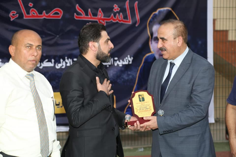الدير يحرز بطولة الشهيد الصحفي صفاء غالي بكرة القد