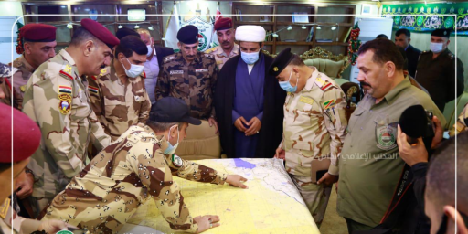 رئيس اركان الجيش "يؤكد من النجف:  وجود تلاحم 