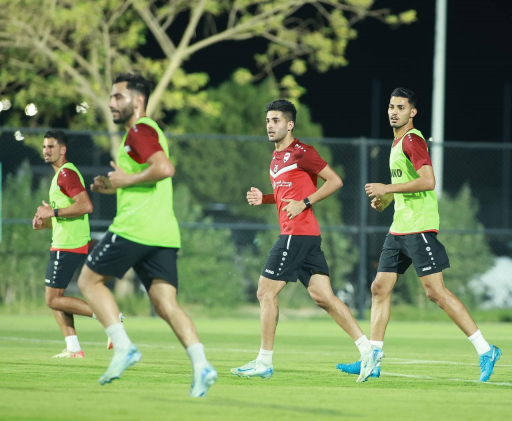 المنتخب الوطني يباشر تدريباته في البصرة 