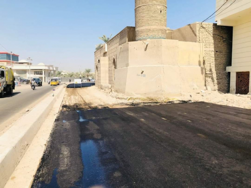 تراث البصرة تطالب بإيقاف أعمال الهدم والبناء لجامع