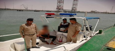 الشرطة النهرية بالبصرة تنفذ حملة بعدم السباحة في م
