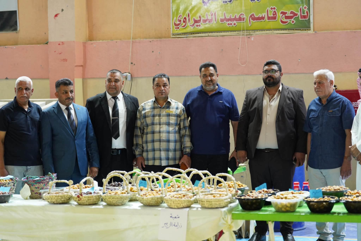 معاون محافظ البصرة يفتتح المعرض السنوي الثالث للرط