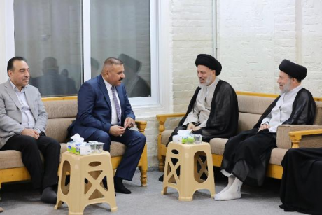 وزير الداخلية يزور عدد من مراجع الدين والشخصيات في