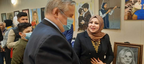 مؤسسة سومر لتنمية المواهب الفنية بالبصرة ... صرح ف