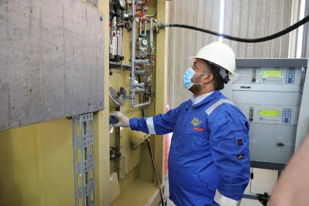 نفط البصرة تفتتح معملا لإنتاج الأوكسجين لرفد مستشف