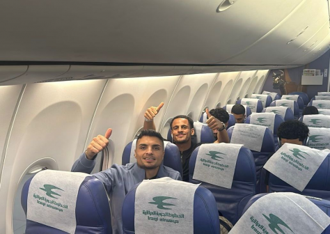منتخبنا يغادر البصرة متوجها إلى مسقط 