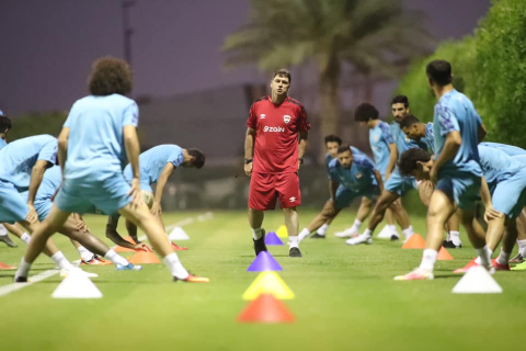 منتخب العراق ينهي استعداداته تحضيراً لمواجهة طاجيك