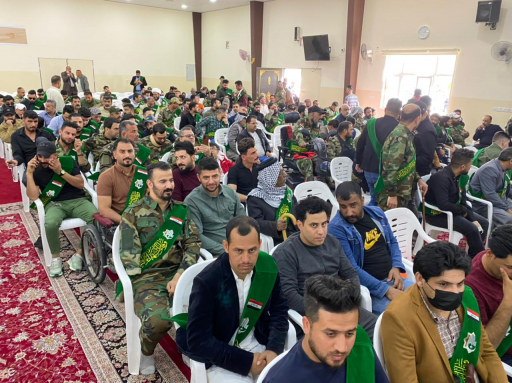العتبة العباسية تكرم جرحى الحشد الشعبي 