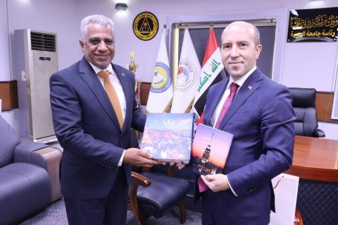 القنصل التركي في البصرة يؤكد رغبة بلاده في تعزيز ا