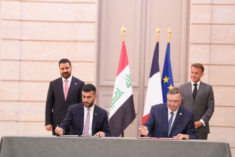توقيع 6 مذكرات تفاهم مشتركة بين العراق وفرنسا