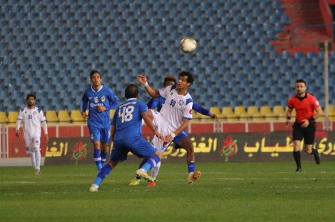 الجوية يقفز الى صدارة الدوري بفوز ثمين برباعية على