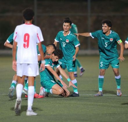  منتخب الناشئين يتأهل الى نصف نهائي بطولة غرب آسيا