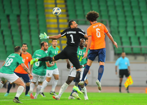 الكهرباء يتغلب على  فريق  الوحدات الأردني  بثلاثة 