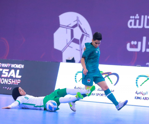سيدات العراق بطلا لغرب آسيا لكرة الصالات