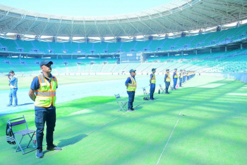 قائد شرطة البصرة يشرف على الممارسة الأمنية الخاصة 