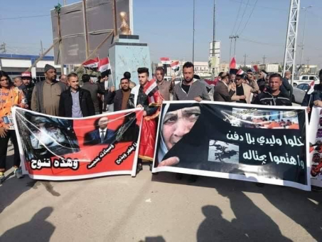 عوائل الشهداء في ذي قار يطالبون يطالبون اعدام الإر