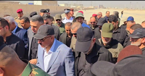 وزير الداخلية يتفقد المنافذ الحدودية بالبصرة للاطل