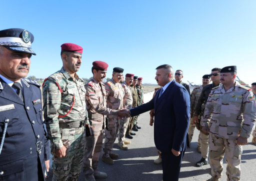 وزير الداخلية يصل محافظة ديالى على رأس وفد أمني