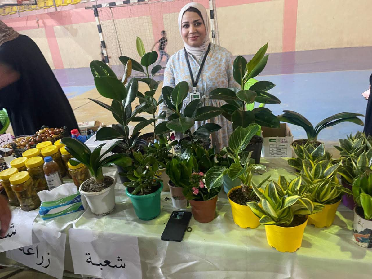 معاون محافظ البصرة يفتتح المعرض السنوي الثالث للرط