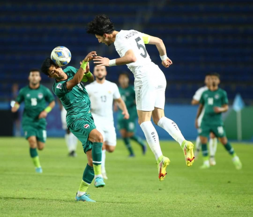 العراق يعادل الاردن   في بطولة آسيا دون 23 عاما