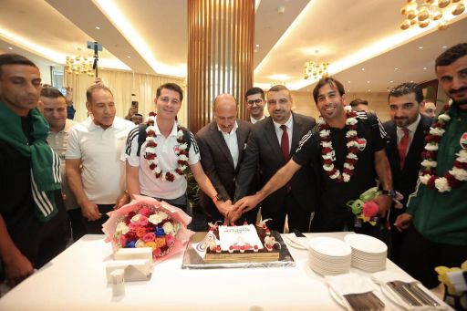 المنتخب الوطني يصل إلى الدوحة 