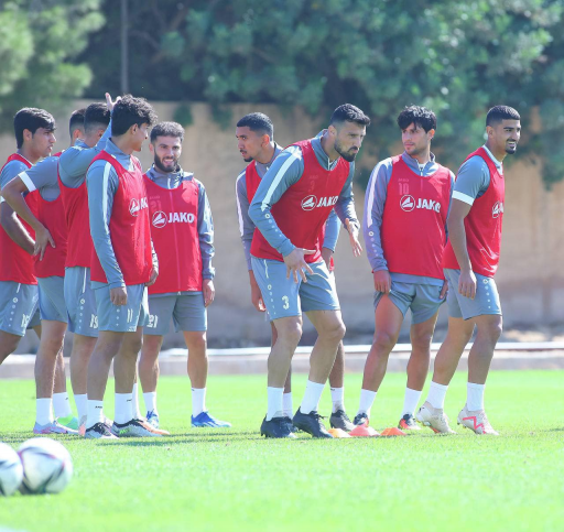 المنتخب الوطني يختتم تدريباته قبل مواجهة الأردن غد