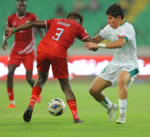الاولمبي العراقي يفوز  على نظيره السوداني برباعية 