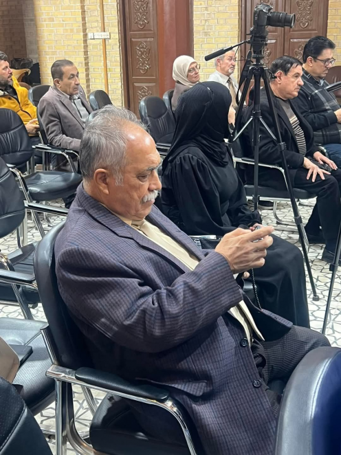 محاضرة في اتحاد أدباء البصرة عن العمارة الحديثة وم