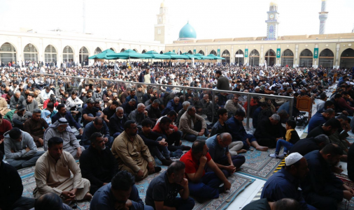 امام خطيب جمعة الكوفة  : ينبغي أن لا تنسينا الأوضا