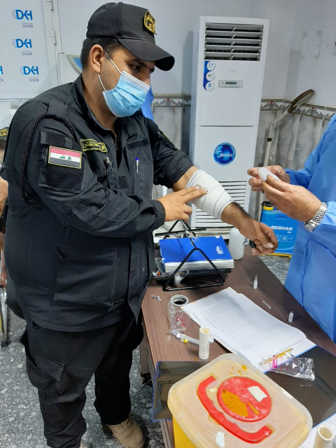 شرطة البصرة توضح بشأن تعرض منتسبيها الى  اصابات بل