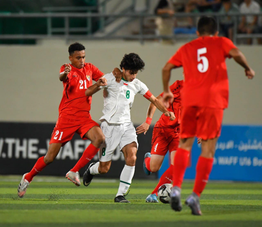 منتخب الناشئين يفوز على الأردن ويتأهل للدور نصف ال