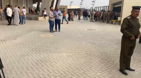 بالصور ...توافد الالاف  لملعب المدينة الرياضية بال