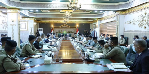 وزير الداخلية يعقد في المثنى اجتماعا للقادة الأمني