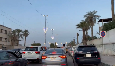البصريون يحتفلون بفوز اسود الرافدين على اليابان 
