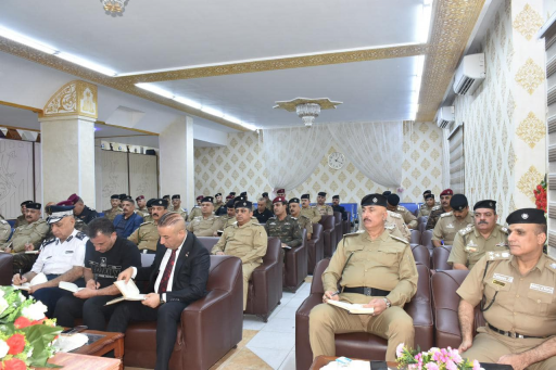 شرطة البصرة تناقش الاستعدادات الامنية و الخدمية ال