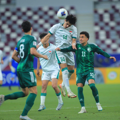 منتخبنا الأولمبي  يفوز على نظيره السعودي ويبلغ الد