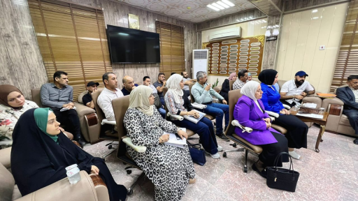  مدير بلدية البصرة من موقع أدنى : نسعى الى نيل الم