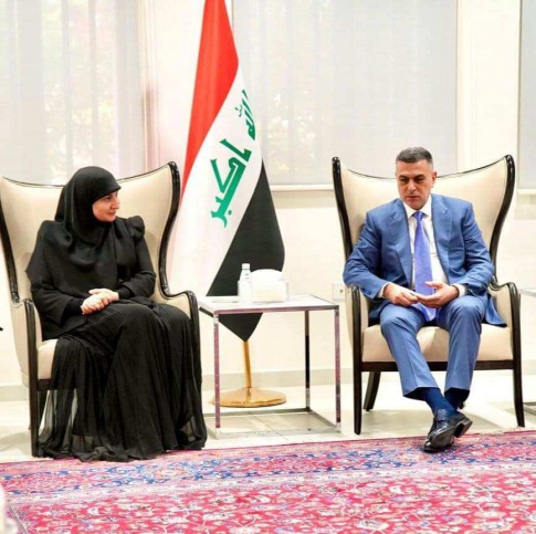 محافظ البصرة يتسلم رسالة  خطية من وزير التخطيط  بش