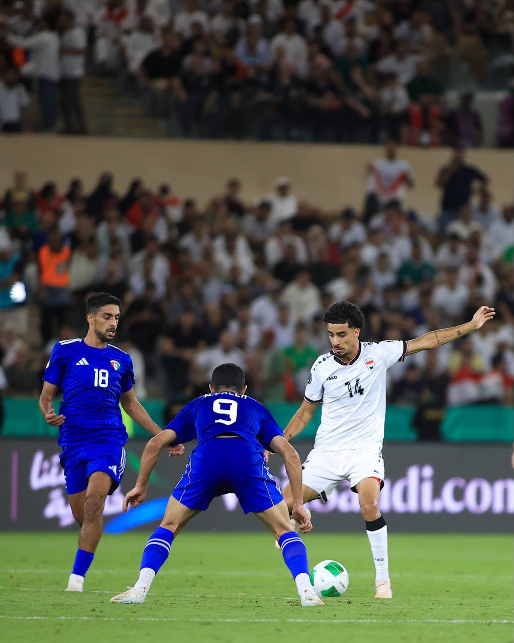 العراق يخطف فوزاً ثميناً من الكويت في الوقت القاتل